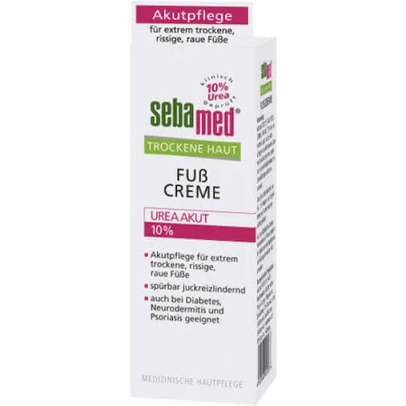 Sebamed Foot Repair Cream Urea 10% Diabetic Foot Moisturising Cream 100ml: цены и характеристики