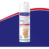 Hansaplast Foot Expert 2 в 1 дезодорант 48ч спрей от грибка ног без алюминия 150мл