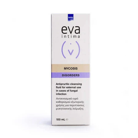 InterMed Eva Intima Очищувальний флюїд від мікозу InterMed Eva Intima Cleansing Fluid Disorders Cleansing Fluid 100мл: ціни та характеристики