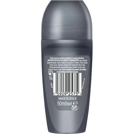 Дезодорант Dove Men Care Advanced Clean Comfort Дезодорант-рулон 72 год 50 мл: ціни та характеристики
