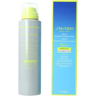 Shiseido Спортивний невидимий захисний водостійкий сонцезахисний крем для тіла SPF50 150 мл