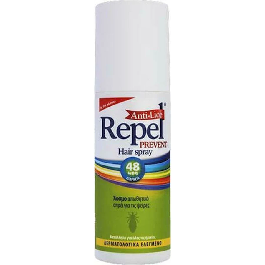 UNI-PHARMA Repel Anti Lice Prevent Лосьйон-спрей для волосся без запаху для профілактики вошей 150 мл: ціни та характеристики