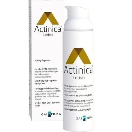 Сонцезахисний лосьйон для обличчя Galderma Actinica SPF50 80 мл: ціни та характеристики