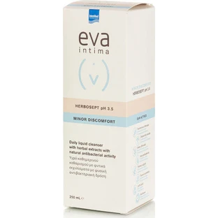InterMed Eva Intima Herbosept Minor Discomfort pH 3.5 Рідина 250мл InterMed Eva Intima Herbosept Minor Discomfort pH 3.5 Рідина 250мл