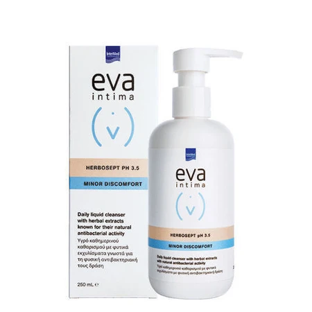 InterMed Eva Intima Herbosept Minor Discomfort pH 3.5 Рідина 250мл InterMed Eva Intima Herbosept Minor Discomfort pH 3.5 Рідина 250мл: ціни та характеристики