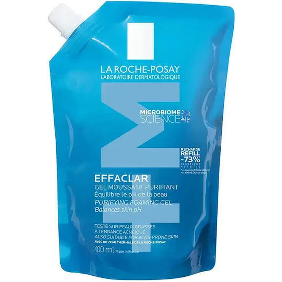 Гель для обличчя La Roche Posay Effaclar Refill для шкіри, схильної до акне, 400 мл: ціни та характеристики