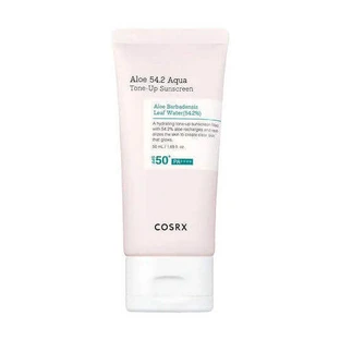 Cosrx Aloe Aloe 54.2 Aqua Tone Up Сонцезахисний крем для обличчя SPF50 з пігментом 50 мл
