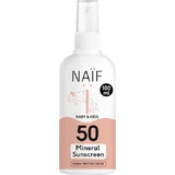 Naïf Водостойкий детский солнцезащитный крем-эмульсия SPF50 100 мл