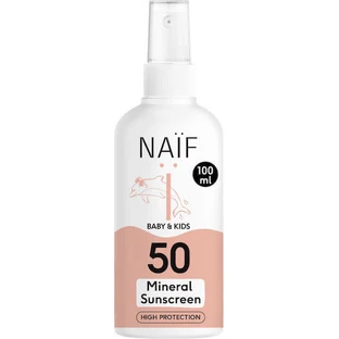 Naïf Водостойкий детский солнцезащитный крем-эмульсия SPF50 100 мл