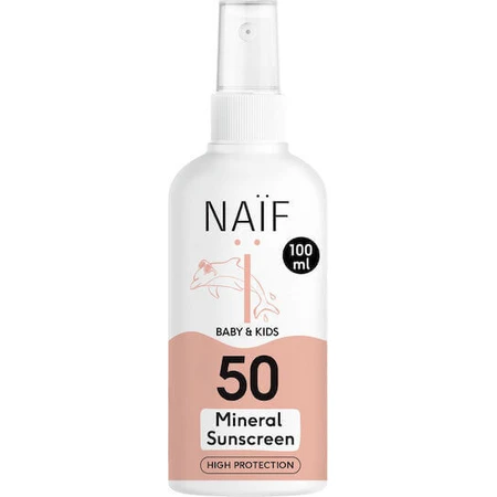 Naïf Водостойкий детский солнцезащитный крем-эмульсия SPF50 100 мл: цены и характеристики