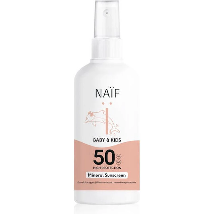 Naïf Водостойкий детский солнцезащитный крем-эмульсия SPF50 100 мл: цены и характеристики