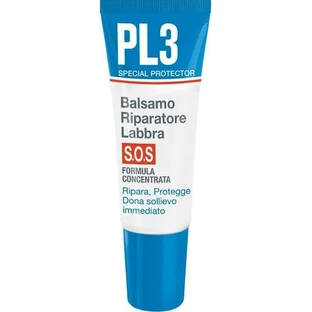 Бальзам для губ Health Plus Pl3 Lip Repair S.o.s з гіалуроновою кислотою для потрісканих та подразнених губ, миттєве полегшення 7,5 мл