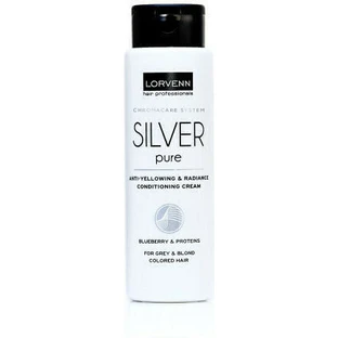 Lorvenn Silver Silver Чистий кондиціонер для підтримки кольору для фарбованого волосся 300 мл