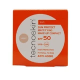 Tecnoskin Sun Protect Водостойкая солнцезащитная пудра для лица SPF50 с пигментом Light 10гр