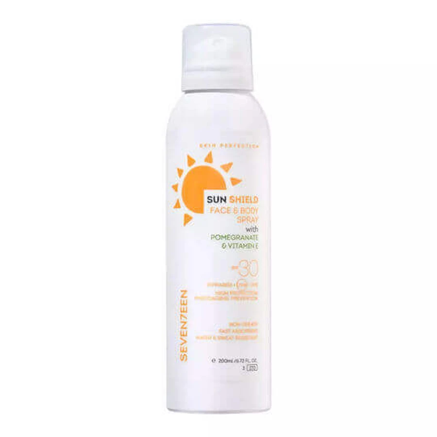 Сонцезахисний лосьйон для обличчя та тіла SPF30 у формі спрею 200 мл: ціни та характеристики