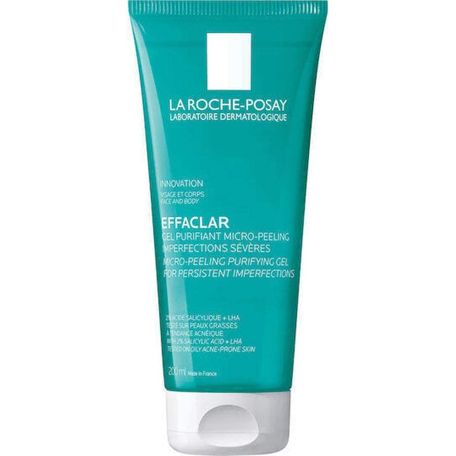 La Roche Posay Effaclar Микропилинг-гель для лица для кожи, склонной к акне 200 мл: цены и характеристики
