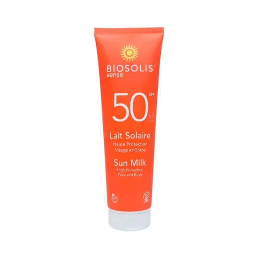 Сонцезахисний лосьйон для обличчя та тіла Biosolis SPF50 150 мл: ціни та характеристики