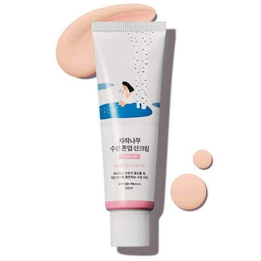 Крем для обличчя із соком берези від сонця SPF50 з пігментом Round Lab 50 мл: ціни та характеристики
