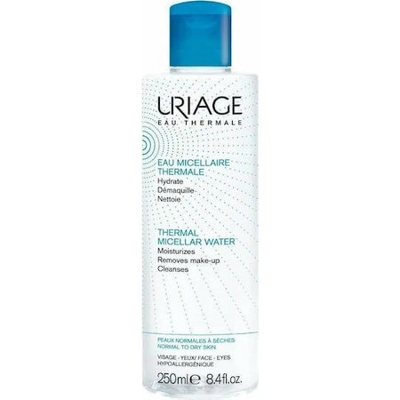 Uriage Thermal Micellar Makeup Removing Face & Eyes Мицеллярная вода для лица и глаз для кожи, склонной к акне 250 мл: цены и характеристики
