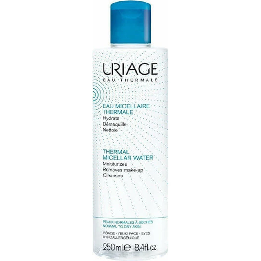 Uriage Thermal Micellar Makeup Removing Face & Eyes Мицеллярная вода для лица и глаз для кожи, склонной к акне 250 мл: цены и характеристики