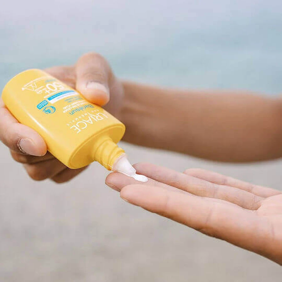 Ультралегкий сонцезахисний лосьйон для обличчя Uriage Bariesun SPF50+ 30 мл: ціни та характеристики