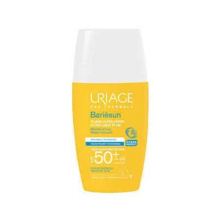 Ультралегкий сонцезахисний лосьйон для обличчя Uriage Bariesun SPF50+ 30 мл: ціни та характеристики