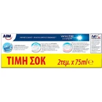 Відбілююча зубна паста AIM White System 2x: ціни та характеристики