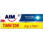 Відбілююча зубна паста AIM White System 2x: ціни та характеристики