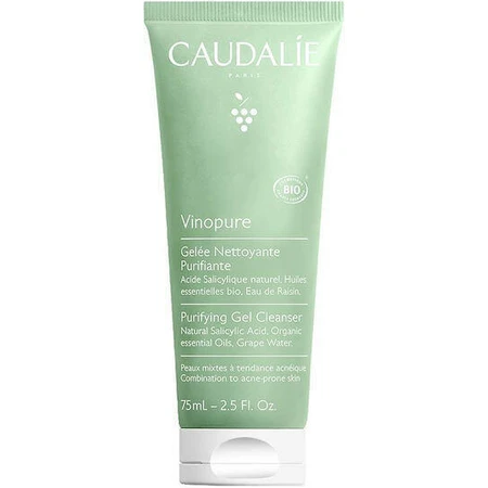 Caudalie Vinopure Гель для обличчя для шкіри, схильної до акне 75 мл: ціни та характеристики