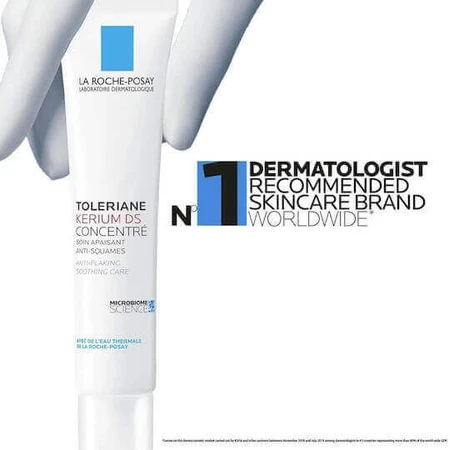 La Roche Posay Toleriane Kerium Kerium DS Концентрат для обличчя проти почервоніння 40 мл: ціни та характеристики
