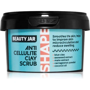Антицелюлітний скраб для тіла Beauty Jar Shape Антицелюлітний скраб для тіла глина 380гр