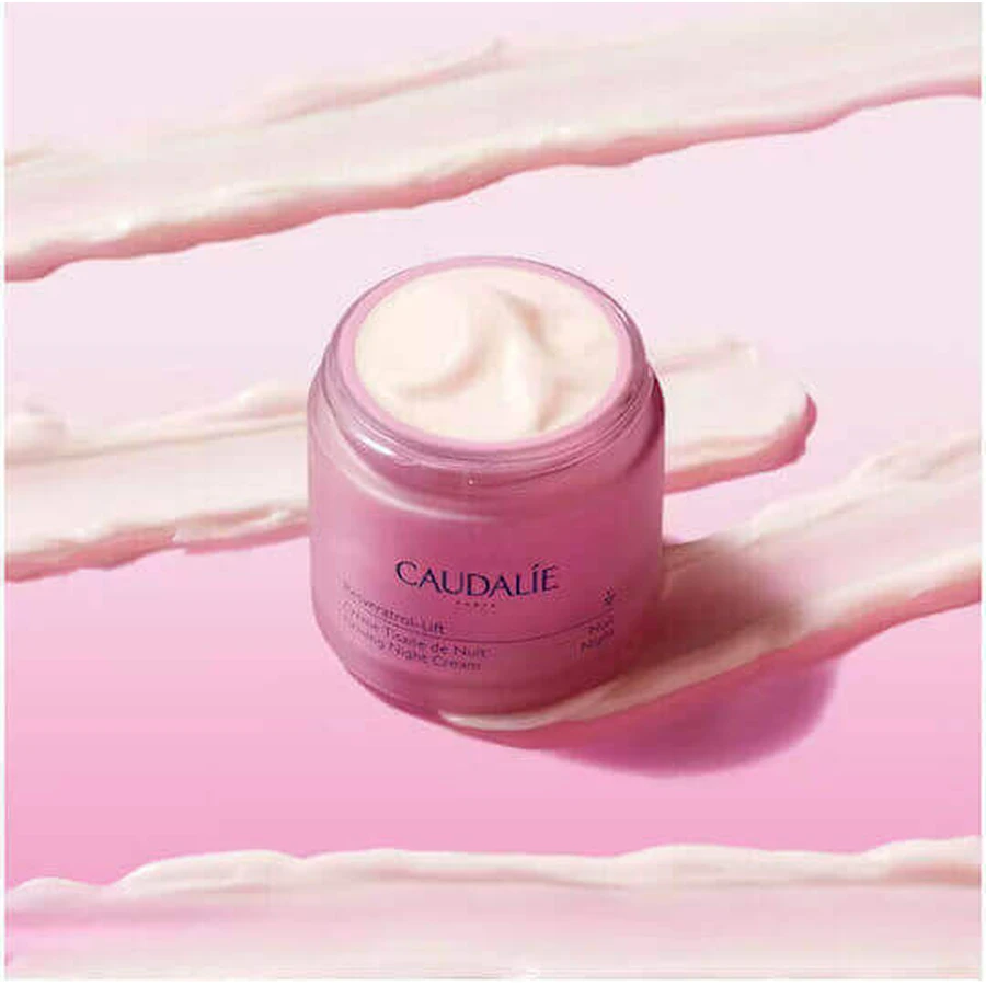 Caudalie Resveratrol-Lift Антивозрастной и тонизирующий ночной укрепляющий крем с гиалуроновой кислотой и коллагеном 50 мл: цены и характеристики