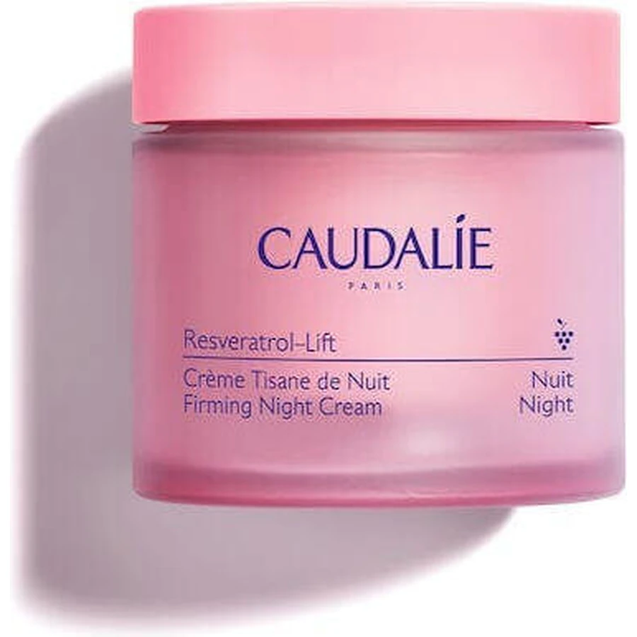 Caudalie Resveratrol-Lift Антивозрастной и тонизирующий ночной укрепляющий крем с гиалуроновой кислотой и коллагеном 50 мл: цены и характеристики