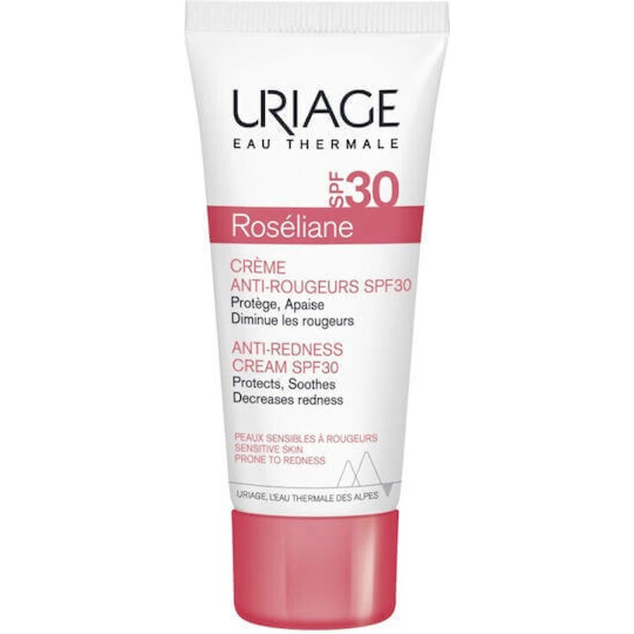 Зволожуючий крем для обличчя Uriage Rosaliane SPF30 проти почервоніння з центеллою азіатською 40 мл: ціни та характеристики