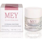 Mey Supreme Peptide 24h Увлажняющий, антивозрастной и восстанавливающий крем для лица с гиалуроновой кислотой и пептидами 50 мл