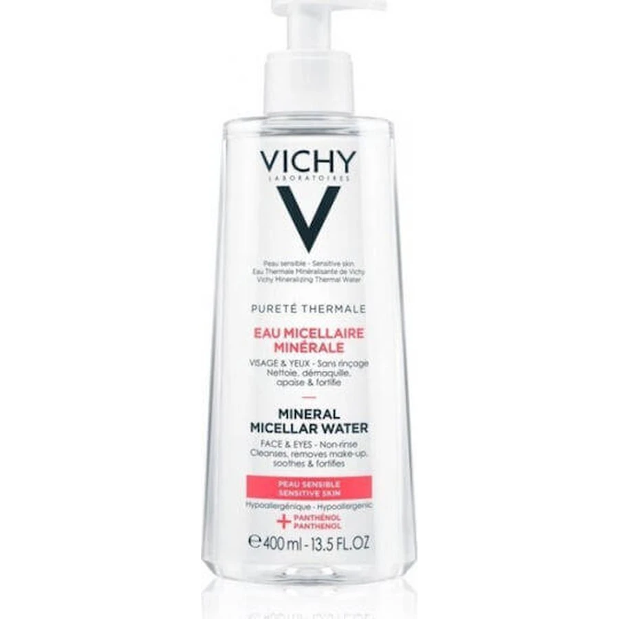 Vichy Purete Thermale Мицеллярная вода для снятия макияжа с лица и глаз 400 мл: цены и характеристики