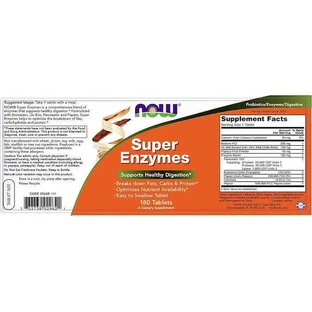Now Foods Супер ферменти 90 файлів