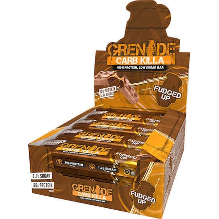 Grenade Carb Killa High батончики з протеїном та смаком 20гр, глазуровані 12х60гр: ціни та характеристики
