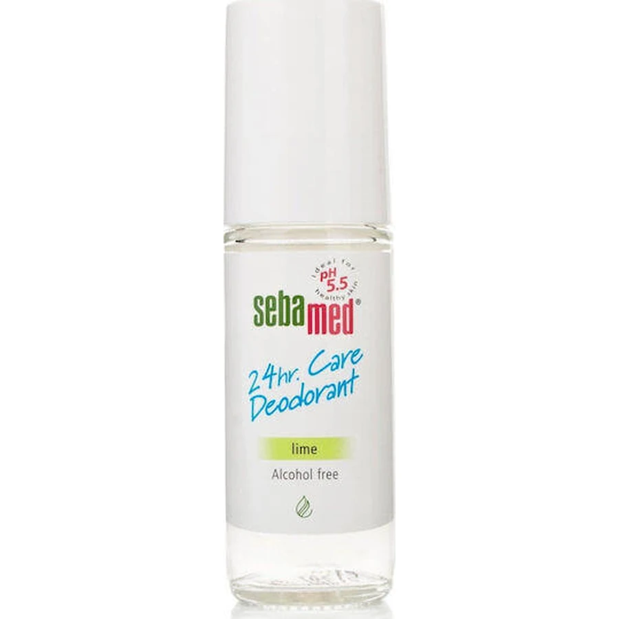 Дезодорант Sebamed Sensitive Skin Lime Deodorant 24h Roll-On Deodorant Aluminium Free 50ml: ціни та характеристики