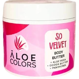 Aloe Colors So Velvet Увлажняющее масло для тела с алоэ вера и аромапудрой для сухой/очень сухой и чувствительной кожи 200 мл