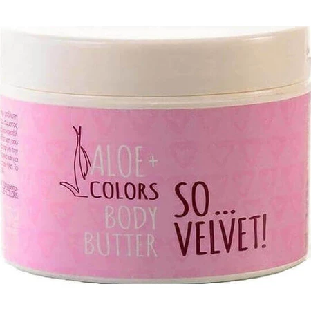 Aloe Colors So Velvet Зволожуючий крем для тіла з алое вера та ароматичною пудрою для сухої/дуже сухої та чутливої шкіри 200 мл: ціни та характеристики