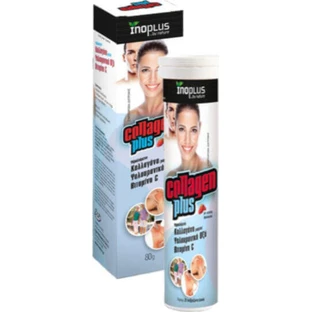 Ino Plus Collagen Plus with Hyaluronic Acid & Vitamin C 20 eff 20 tabs