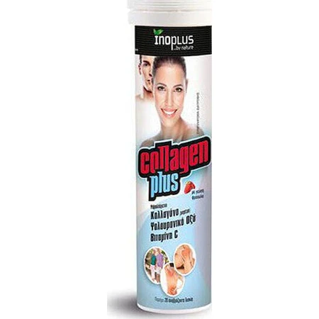 Ino Plus Collagen Plus with Hyaluronic Acid & Vitamin C 20 eff 20 tabs: цены и характеристики