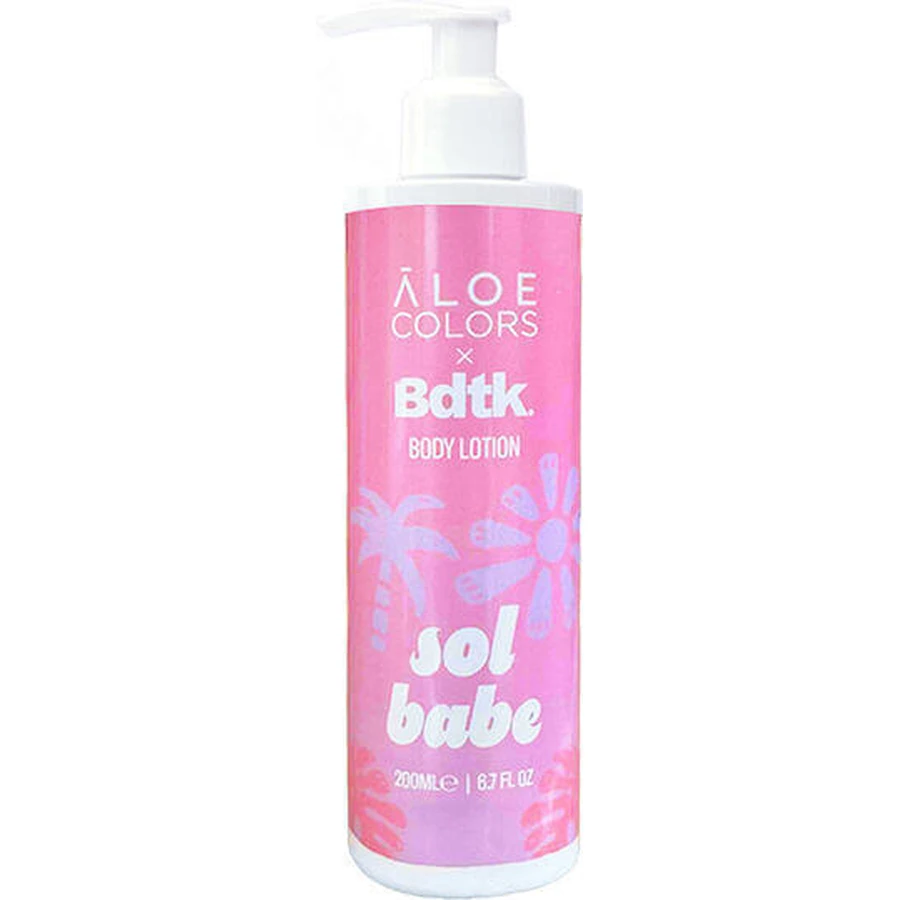 Aloe Colors Увлажняющий лосьон для тела с алоэ вера и ароматом карамели 200 мл: цены и характеристики