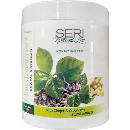 Farcom Seri Seri Natural Line Treatment Імбир та зелений чай відновлююча маска для волосся 1000мл: ціни та характеристики