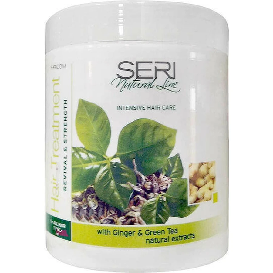 Farcom Seri Seri Natural Line Treatment Імбир та зелений чай відновлююча маска для волосся 1000мл: ціни та характеристики