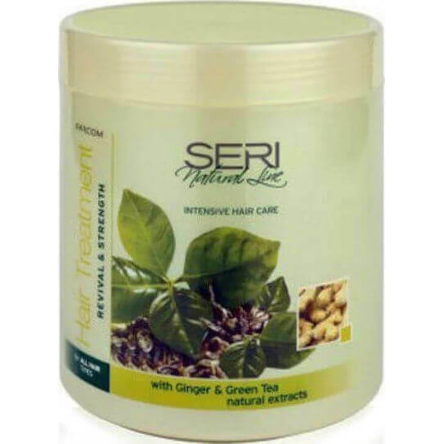 Farcom Seri Seri Natural Line Treatment Імбир та зелений чай відновлююча маска для волосся 1000мл: ціни та характеристики