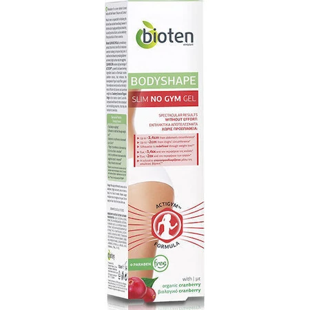 Bioten Bodyshape Body Slim No Gym гель від целюліту 150мл: ціни та характеристики
