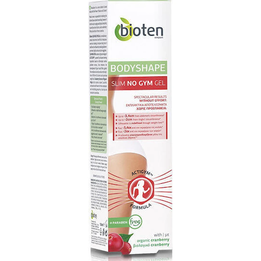 Bioten Bodyshape Body Slim No Gym гель від целюліту 150мл: ціни та характеристики