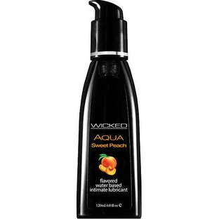 Вагінальний лубрикант Wicked Aqua зі смаком солодкого персика 120 мл